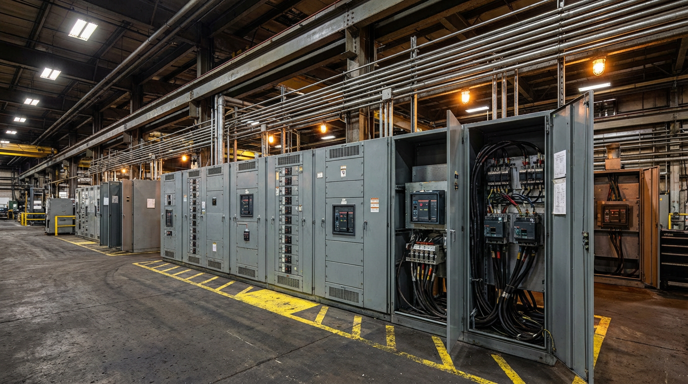 Industrial electrical maintenance